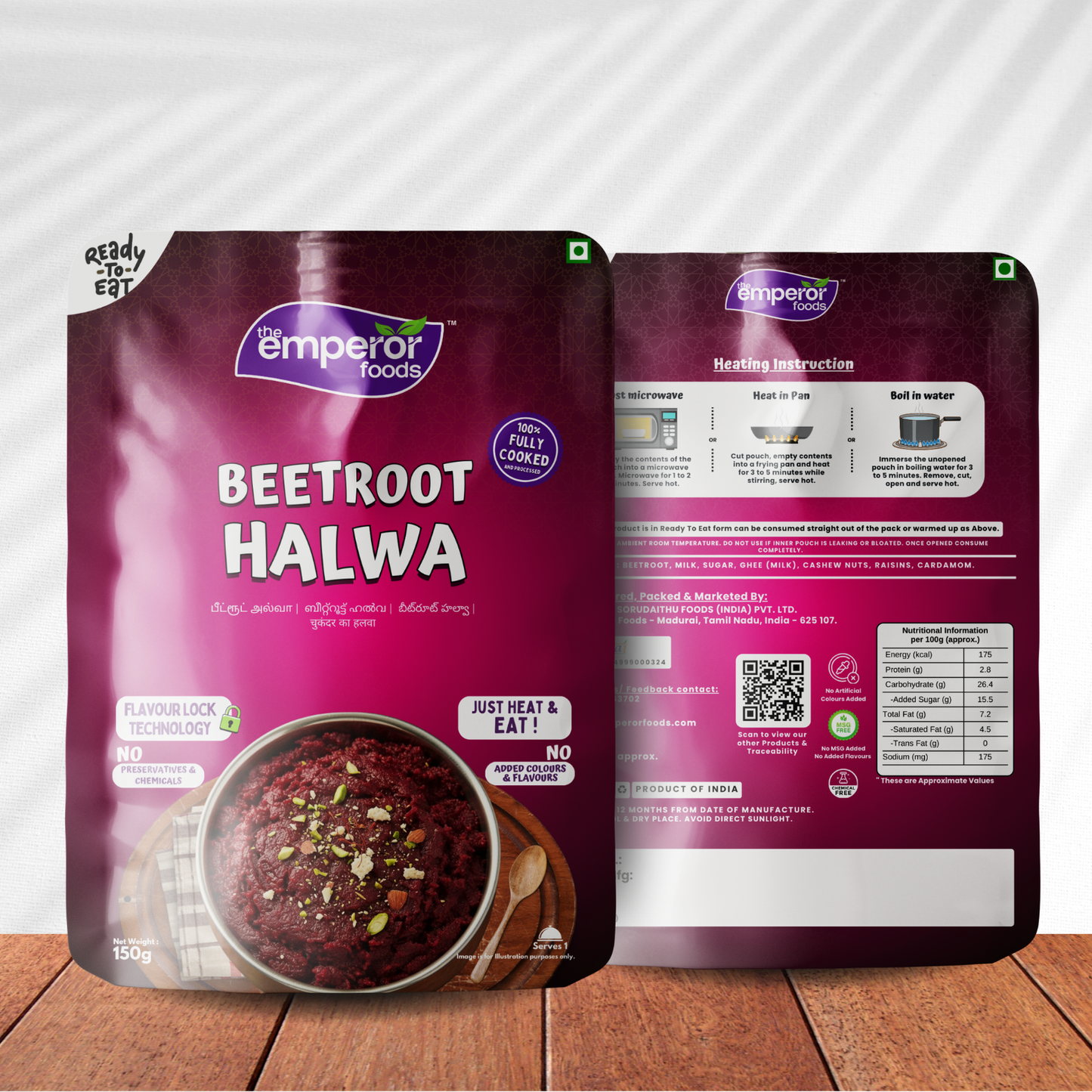 Beetroot Halwa | 150g | Ready To Eat