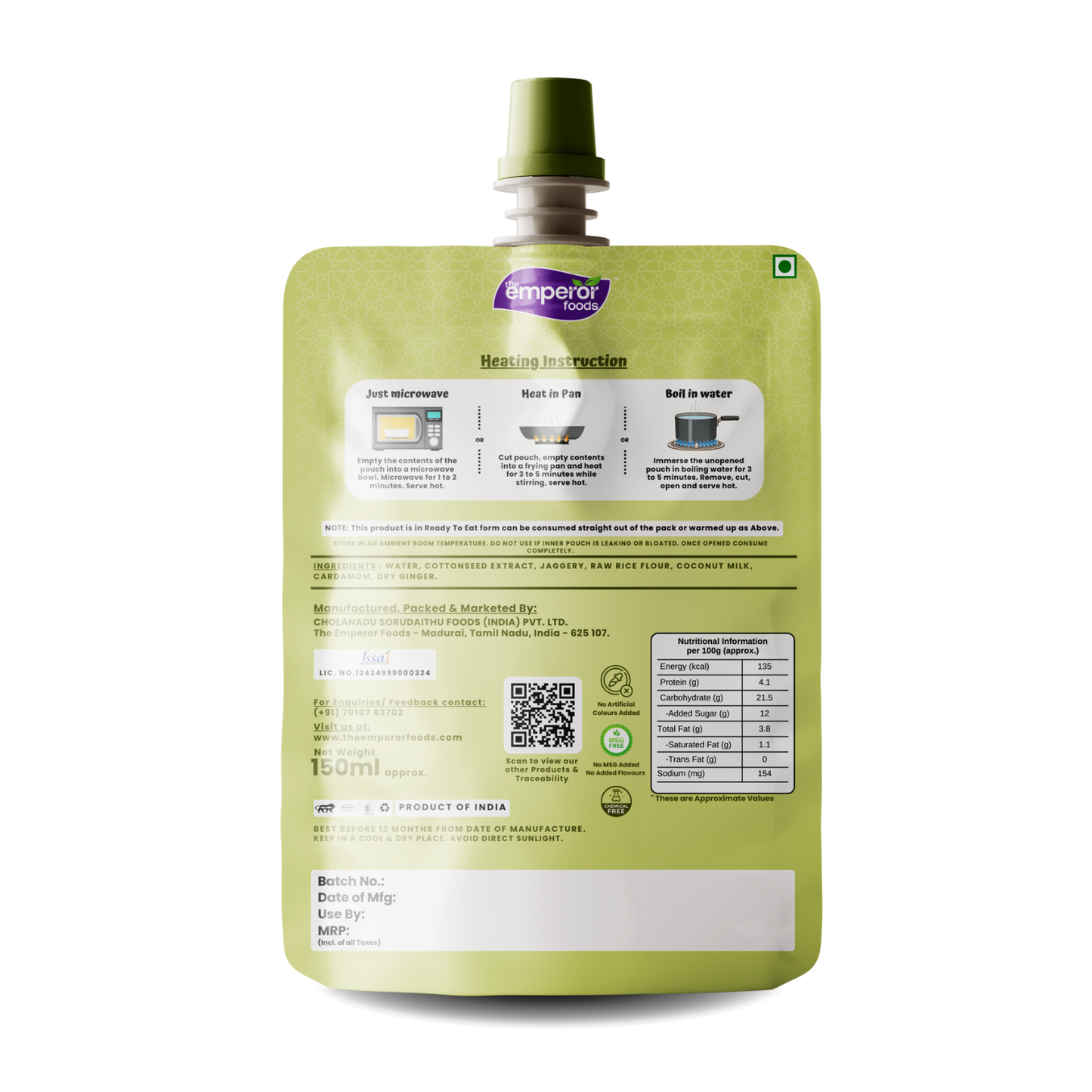 Paruthi Paal | Cotton Seed Milk | 150ml - Ready To Drink