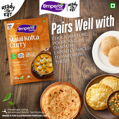 Malai Kofta Curry | Ready To Eat | Just Heat & Eat | 250g