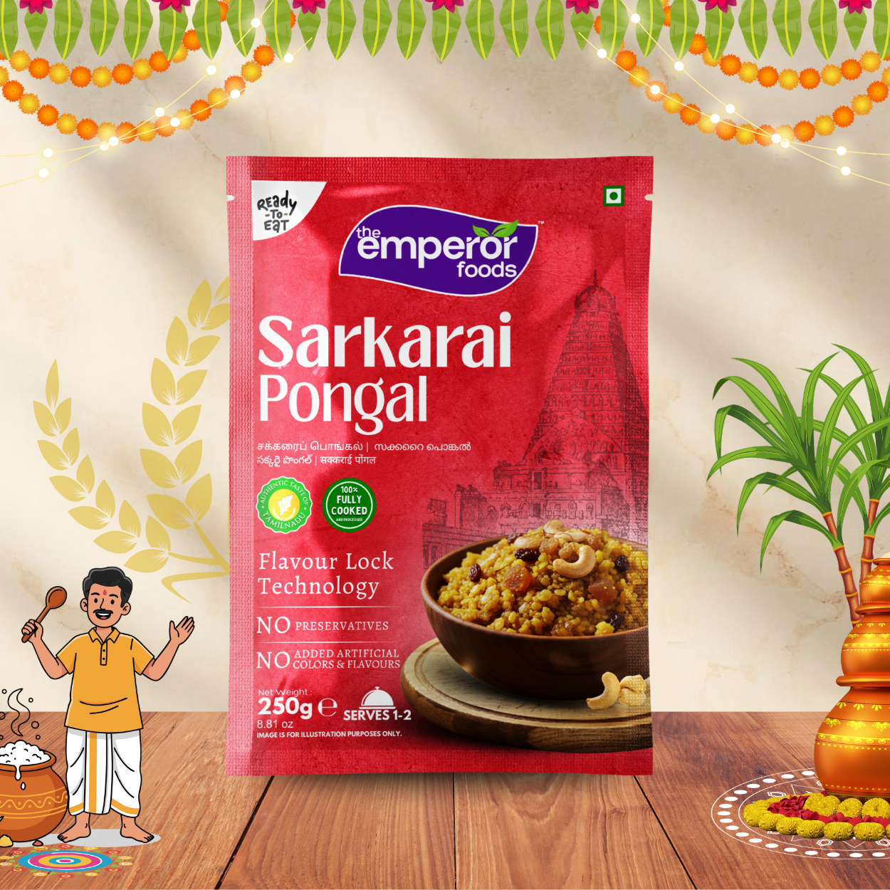 Sarkarai Pongal | Ready To Eat | 250g