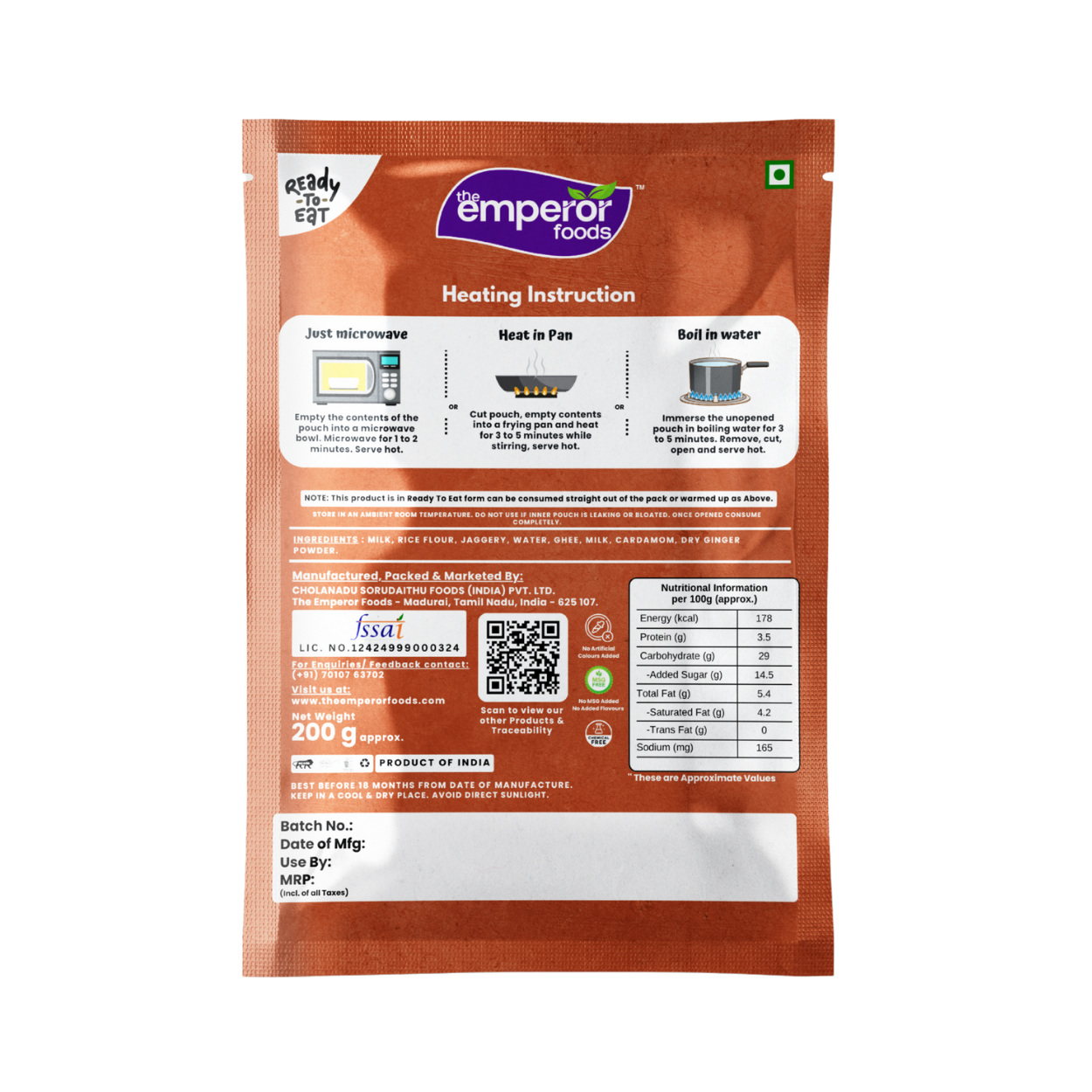 Paal Kozhukattai | Ready To Eat | 200g | Traditional Indian Sweets