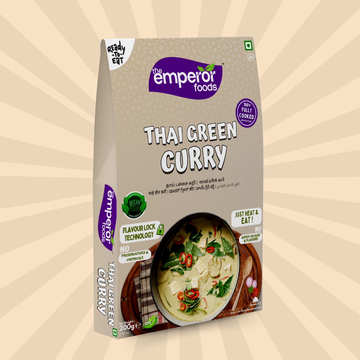 Thai Green Curry - Vegan
